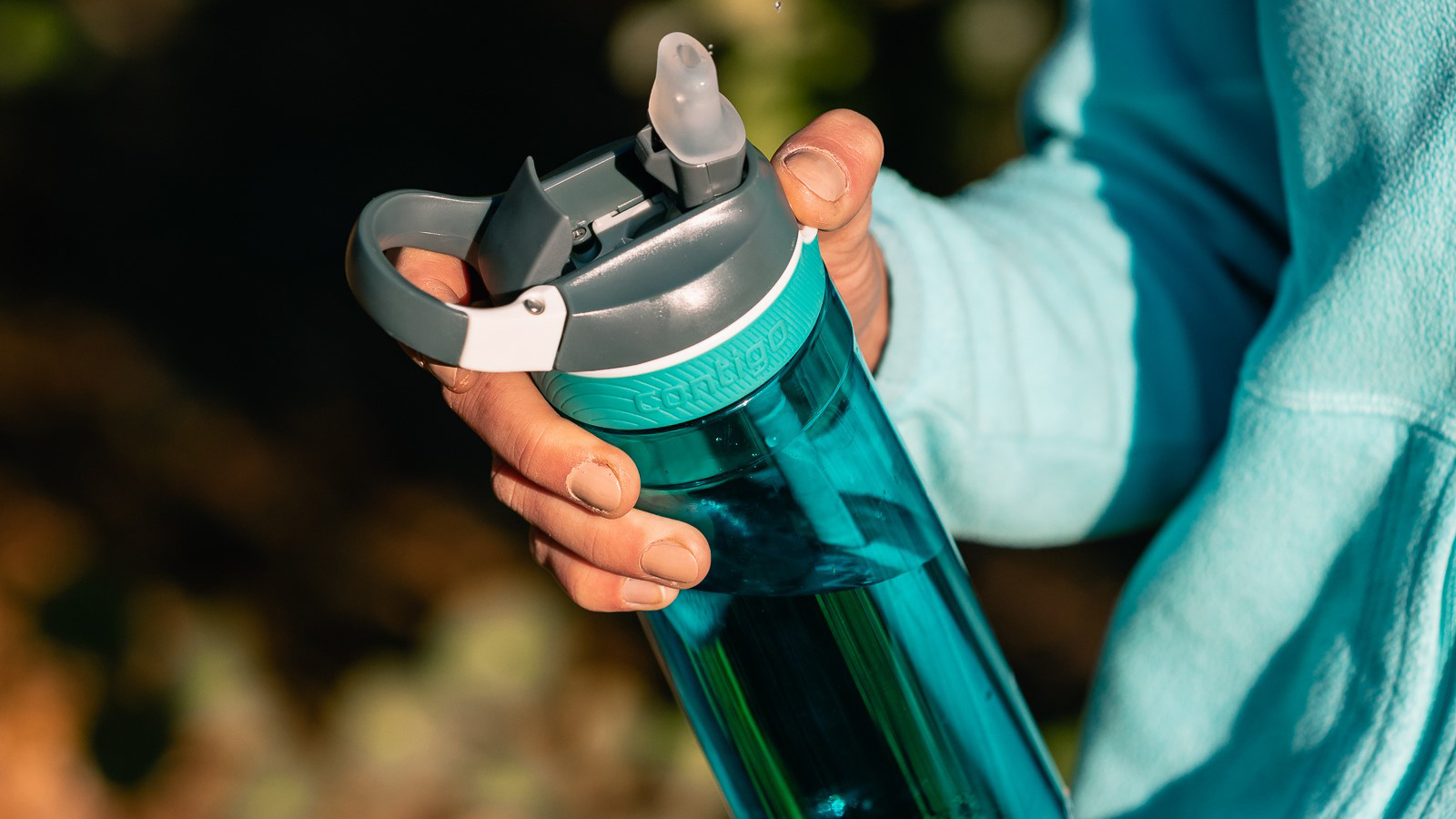 CONTIGO Cortland - Monaco/Grey - butelka na wodę / bidon 720 ml